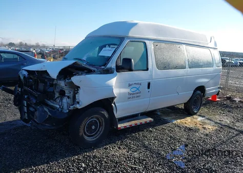 2011 Ford E-150 Commercial z USA, uszkodzony, nr VIN 1FTNS1EW4BDA16586